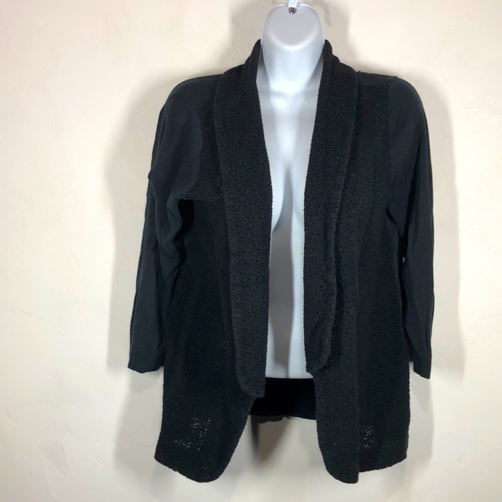 Cullen black lace cardigan size medium